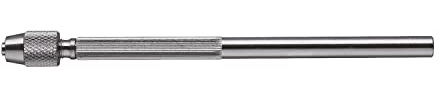 SELVA Werkzeughalter für Ultra-Slim-Diamantfeilen, Länge: 12 cm, Durchmesser: 6 mm, geeignet für Bohrer, Fräser und Reibahlen