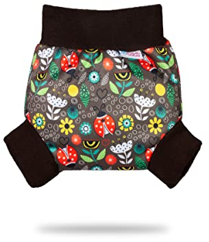 Petit Lulu Pull Up PUL Überhose Größe L (9-13 kg) | wasserdicht Schlupfüberhose für Höschenwindeln | Stoffwindeln | Hergestellt in der EU (Ladybugs Fair)