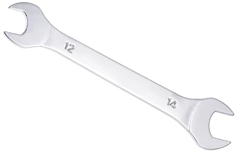 CoCud Chiave a Bocca Sottile Aperta, Metrica 12mm x 14mm, Doppia Estremità Sottile - (Applicazioni: per Dadi Sottili, Spazi Stretti), 1 Pezzo