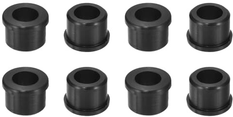sourcing map Rubber Grommets 9/16(15mm) DH 3/8(10mm) ID Hole Plug 16Pcs | Top Hat Grommet,Black Silicone Rubber Hole Gasket,for Wiring, Automotive