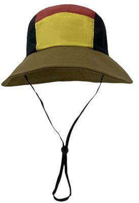 CMZYBBD Fischerhut Faltbarer, Wasserdichter Fischerhut Für Unisex Uv-Schutz Zum Angeln, Camping, Wandern, Bergsteigen Und Outdoor-Khaki