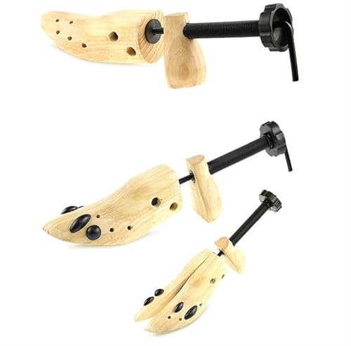 XPJYUA Schuhspanner 1 stücke 2-Wege-Schuhspanner aus Holz for Männer und Frauen Schuhe Expander Verstellbarer Schuhspanner Shaper Rack(S)