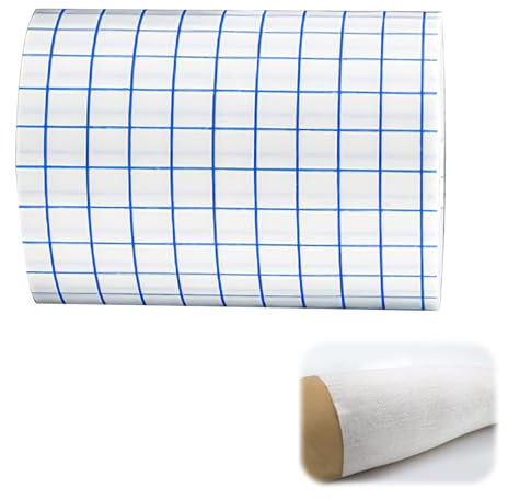 Nastro Adesivo Medico Flessibile e Traspirante, Rotolo da 10 Metri Autoaderente in Tessuto Non Tessuto di Alta Qualità, Benda Bianca per Fissaggio Gessi e Cure Ferite (10cm)