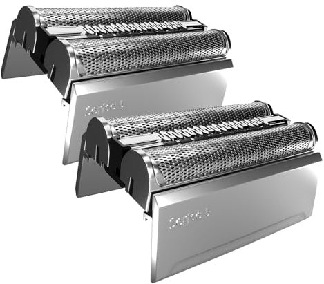 52S Scherkopf Kompatibel mit Braun Series 5, 52S Scherblatt für Braun Series 5, Ersatzklingen Klingen Rasierkopf für Rasierer Herren 5030s 5147s 5145s