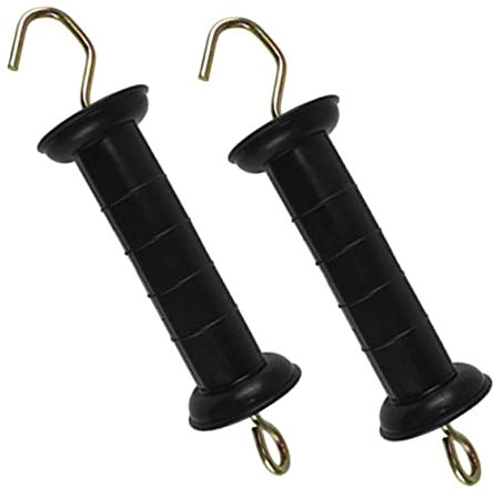 Angoily 2pcs Insulated Fence Gate Handle Electric Fence Repair Tool Handles Outdoor Hardware Insulated Parts