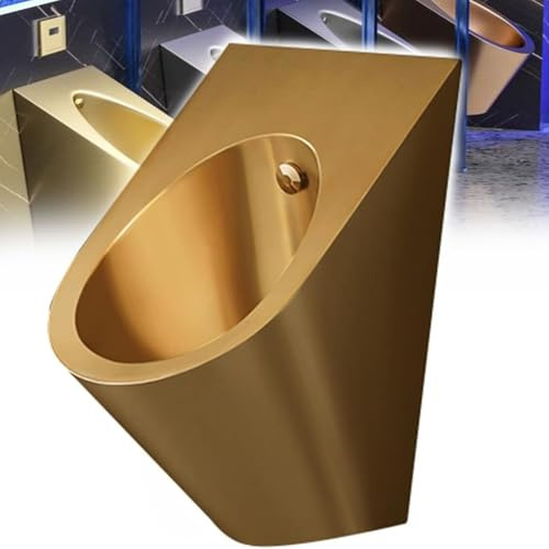 Urinario de pared de acero inoxidable para hombre, diseño vertical de inducción inteligente, sensor de inodoro para exteriores, para zonas de alto tráfico