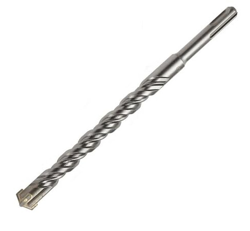1pcs SDS Plus Hammer Drill Bit, 200mm Length 5-25mm Dia Cross Tip Carbide Masonry Dill Bit For Brick, Stone, Concrete(13mm)