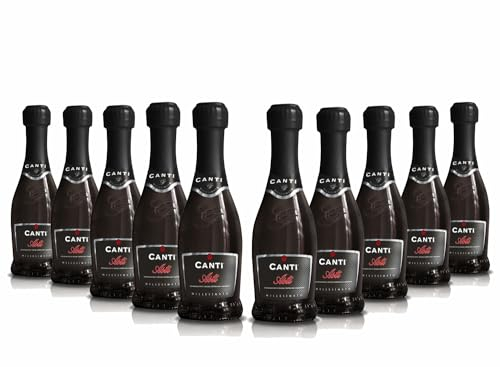 Canti - ASTI DOCG Millesimato Baby - Sparkling Wine - Italian Moscato Grape Variety from Piemonte - 12x200 ml