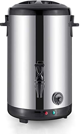 Hervidores Eléctricos Teteras de té Caliente, 8L/12L/16L, Calentador - Dispensador de Agua Hervidor de Bebidas Jarra Térmica Electrico de Acero Inox, Perfecto para Eventos Grandes, Catering y Mucho Má