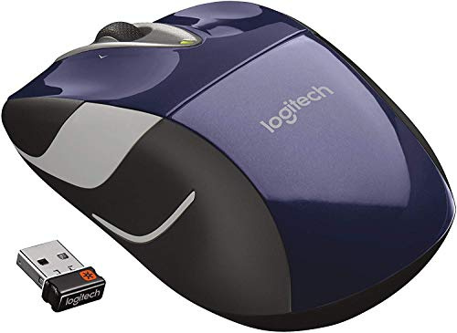 Logitech M525 Ratón inalámbrico azul (reacondicionado)