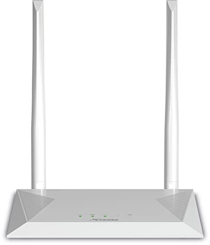 STRONG WLAN Repeater 300D, driftlägen: Universal Repeater/router, 300 Mbit/s vid 2,4 GHz, 4 LAN-portar, WLAN-förstärkare – vit, NA