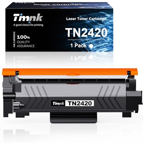 Timink TN2420 Toner Kompatible für Brother MFC-L2710DW | Passend für Brother MFC-L2710DW L2750DW L2710DN L2730DW HL-L2310D L2350DW DCP-L2510D L2530DW L2550DN.