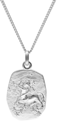 trendor Sternzeichen Schütze Halskette Silber 925 15330-12 | eleganter Tierkreiszeichen Anhänger für Damen oder Herren, Halsschmuck aus Sterlingsilber