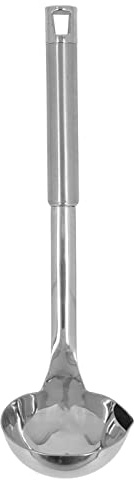 Louche à Soupe Séparateur D'Huile, Sauce en Acier Inoxydable, Séparateur de Graisse, Cuillère à écumoire, Filtre à Huile de Cuisine, Louche avec Long Manche pour Soupes, Sauces,