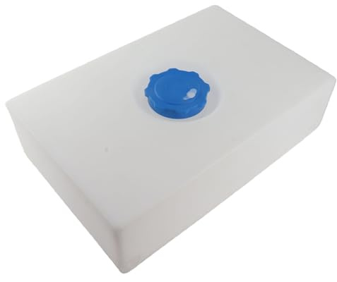 Luocute Réservoir de Stockage d'eau pour Camping-Car de 5 Gallons, Matériau LLDPE de qualité Alimentaire, étanche, Facile à avec Une Large Ouverture, pour Camping-Cars, Remorques,