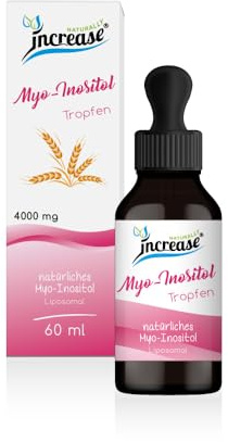 Liposomale Myo - Inositol Tropfen hochdosiert - (120.000mg Myo - Inositol pro Packung) 4000mg Myo - Inositol pro Tagesdosis - MCT Öl - Hohe Bioverfügbarkeit