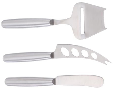Cabilock 3-teiliges Käsemesser-set Aus Edelstahl – Perfekt Für Brotschneidemaschinen Küchenbedarf