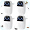 Quorium Ultrasonic Pest Repeller Mouse Repellent Plug in, Dual Sonic, 360° Coverage Smart Mouse Repeller, 4-Pack Mouse Repeller, Ultrasonic Mouse Repeller for Home