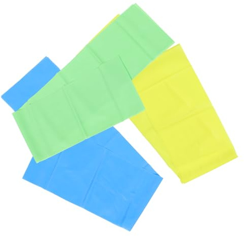 FOYTOKI 3 Pièces Bandes de Résistance de Yoga Lot de Bandes Élastiques pour Entraînement du Corps Accessoires de Fitness pour Gym Maison