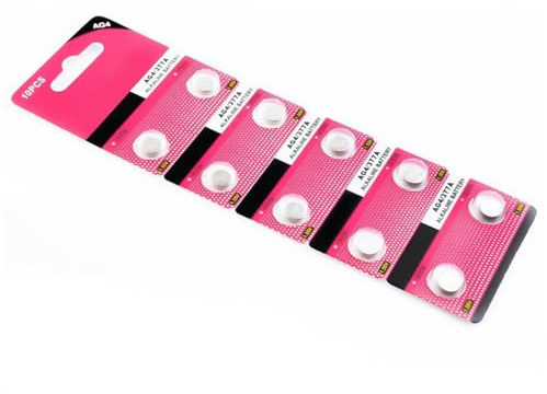 Lot de 10 piles bouton AG4 LR626 377A avec tensions stables pour montres et gadgets