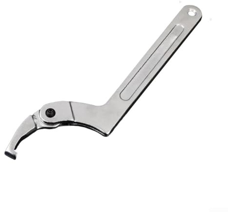 Llave inglesa ajustable con cabeza cuadrada, herramienta esencial para cada kit de mecánico (51-121 mm)
