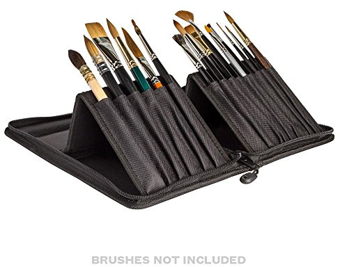 Jackson's : Brush Case For Short Handle Brushes : 29x36cm (Apx.11x14in) Open