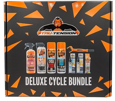 Tru-Tension | Deluxe Cycle Bundle | Schmiermittel für Straßenräder, Mountainbikes, Rennräder und E-Bikes