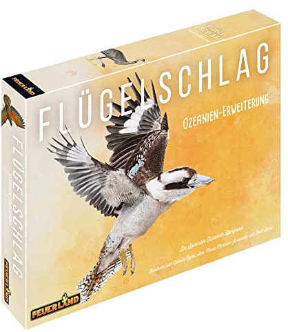 Feuerland Spiele 31000 Flügelschlag Ozeanien-Erweiterung | 2. Erweiterung für Flügelschlag, dem Kennerspiel des Jahres 2019, neue Vögel aus Ozeanien, nur mit Flügelschlag spielbar