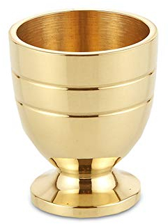 XXSC-ZC Bicchiere di Vino in Rame Puro, liquore Sherry Vodka Bicchiere di Vino Bianco, Ottone Piccolo Bicchiere di Vino, Decorazione da Tavolo, 35ml