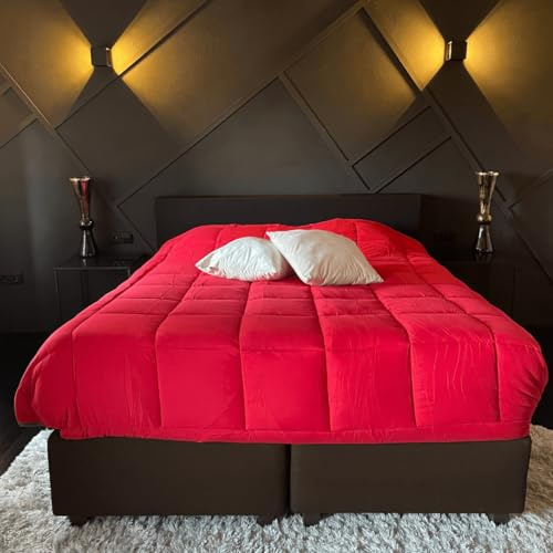 Zelesta Easybed Light Bettdecke 240x220 4 Jahreszeiten - Bettwäsche winterdecke und Sommer-Bettdecke Duvet - Waschbare bettdecke ohne Bezug - Anti-Allergene Steppdecke - Bettwäsche mit Muster