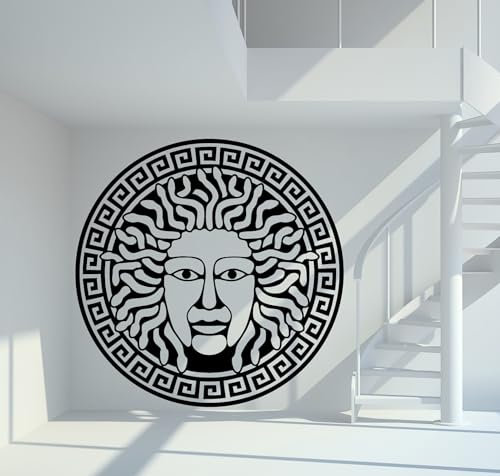 mein-motiv.com Wandtattoo Medusa Größe XL - ca. 115cm x 115cm