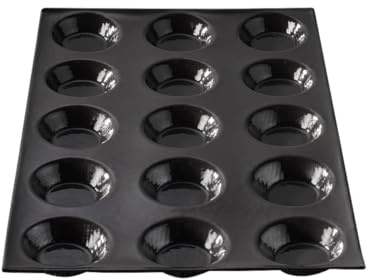 FLEXIPAN Moule Tartelette - 15 Créations – Pour des Portions Individuelles Parfaites - Dessert, Amuse-Bouche, Tarte, Mini Quiche - Accessoire Four Patisserie, Cuisine - Noel, Repas Famille