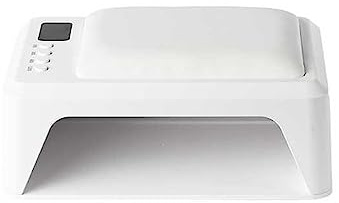 UV Nail Lamp, LED UV Nail Lamp 72W Nail Polish Dryer Lamp with Hand Pillow for Nails Art Two Hands Arm Rest Hand Cushion Pillow Nail Dryer UV Led Nail Lamp
