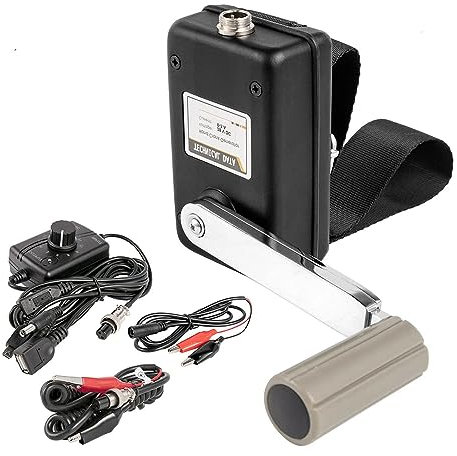 Handvev-laddare 30 W nödtelefonladdare dynamo generator 0-28 V med USB-kontakt – bärbar utomhus strömlösning för camping och nödsituationer