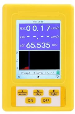 Contatore Geiger BR-9. Rilevatore nucleare di radiazioni elettromagnetiche della serie EMF. Tester di tipo Geiger Geiger portatile Full-funzionale(BR-9C)