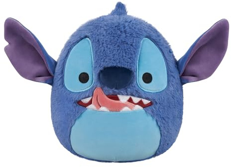 Squishmallows SQDI01095 - Stitch Fuzzamallow 20cm, offizielles Jazwares Plüsch, superweiches Kuscheltier