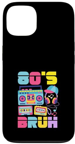 Vintage Retour aux années 80 Retro Boombox 80's Bruh Coque pour iPhone 13