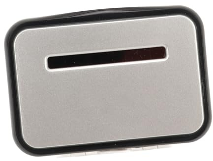 Xixian Contapassi 3D Semplice Contapassi con Clip – Alimentato a Energia Solare e a Batteria (Argento)