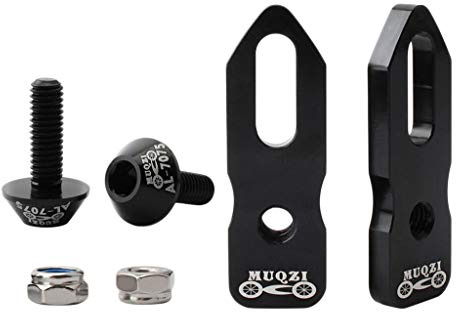 Perfeclan Fahrrad Bremskörper Bremsschuhe Bremsbeläge V-Bremse Verlängerung, Schwarz