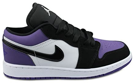 Nike Air Jordan 1 Low Court Purple Blanc - 37 1/2