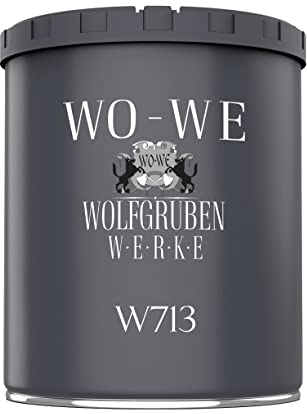 WO-WE Fliesenlack Fliesenfarbe Wandfliesen W713 Blaugrau ähnl. RAL 7031 1L