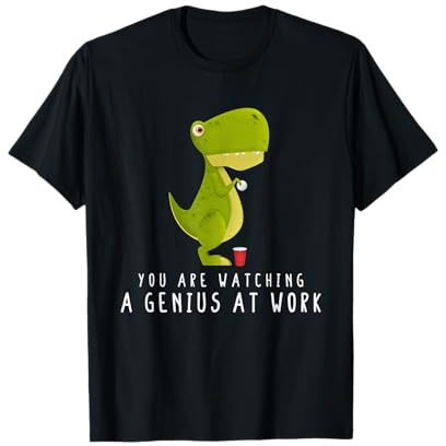 T-Rex Beer Pong Outfit Mannschaft Turnier Bierpong T-Shirt
