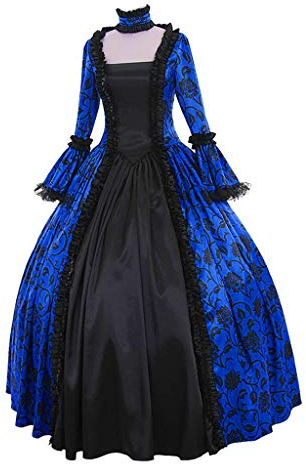 Costume d'Halloween pour fille - Robe de vampire - Robe d'Halloween pour femme - Costume de carnaval d'été - Squelette élégant - Manches longues - Robe de cocktail pour femme - Élégante pour mariage -