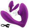 Succionador De Clítôris Y Consolador Vibrador 2 En 1 De 13.5 Cm (GJ-008) Doble placer, para hombre y Mujer - Nuevo, Envío 24h!!