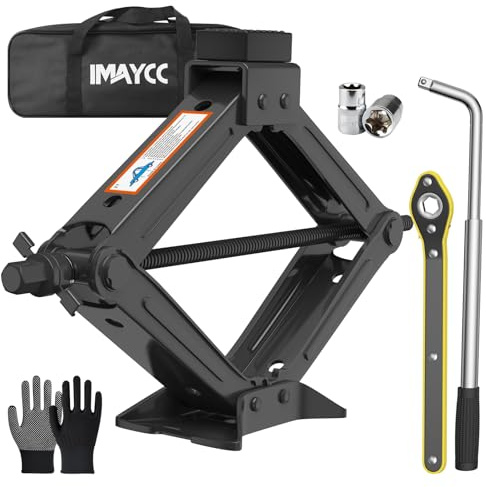 IMAYCC Cric Voiture (Noir Profond)
