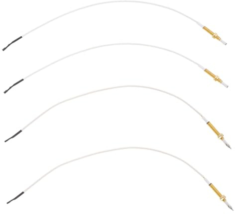 Accenditore per Fornelli Gas in Rame Ceramico, 2 Set Bianco