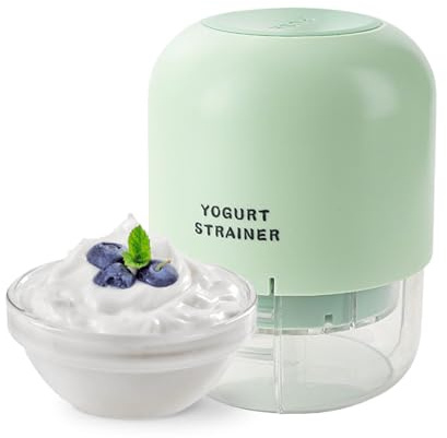 Filtro per yogurt a pressione, filtro a cestello per caffè, colino rimovibile a rete fine, setaccio per salse, miele, caffè, succo, latte, cucina