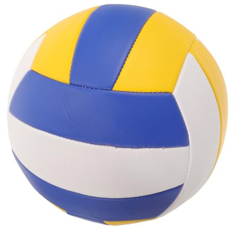 PRETYZOOM Ballon de Volley Soft Indoor pour Entraînement et Compétition Contrôle Précis et Conforme Aux Normes Scolaires pour Matchs Salle avec Visibilité