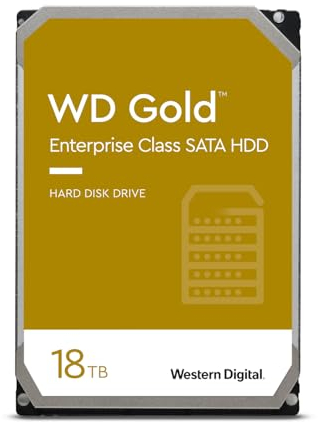 WD Gold™ 18 TB Interne Festplatte 8.9 cm HDD (3.5 Zoll) SATA III, Enterprise HDD, Gold