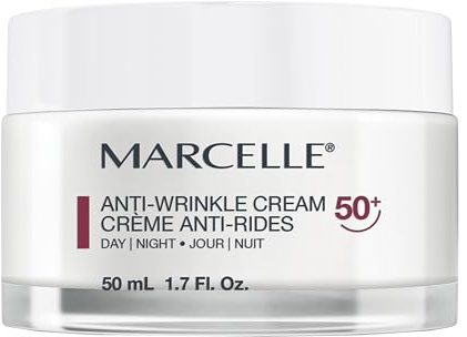 MARCELLE Anti-Wrinkle Cream, Ages 50+, 1.7 ounces